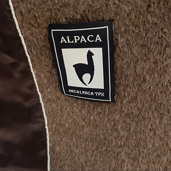 Hilary Radley Vintage Alpaca & Wool Blend Coat - Picture 4 of 7